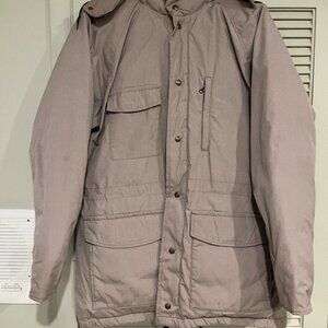 mens vintage goose down parka
